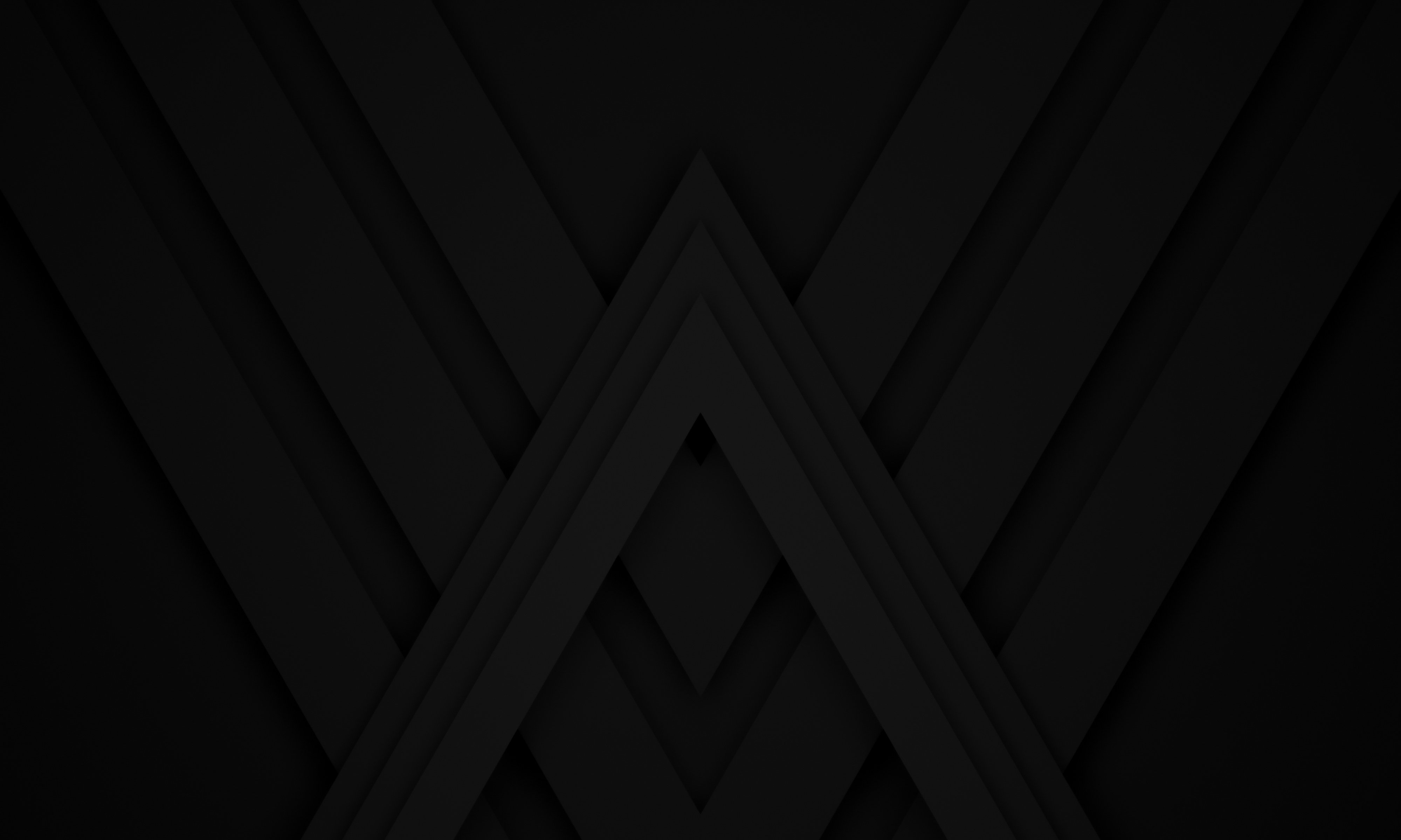 Abstract Black Geometric Background